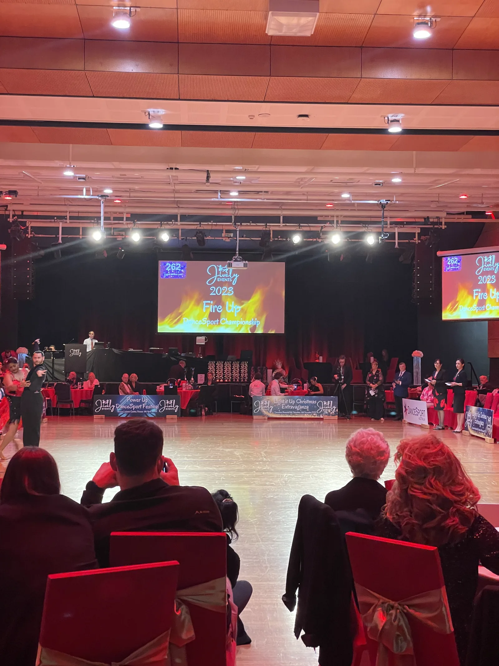 Sponsor placement at a Jively event